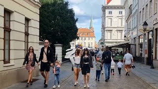 4K walking tour in Poland  Old Town Bydgoszcz [upl. by Silden107]