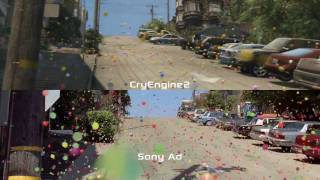 Sony Bouncy Balls commercial vs Cryengine2 recreation Full HD 1080p [upl. by Dorman]