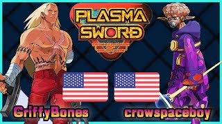 Plasma Sword  Nightmare of Bilstein  GriffyBones 🇺🇸 VS 🇺🇸 crowspaceboy  FLYCAST FIGHTCADE 2 [upl. by Sorvats433]