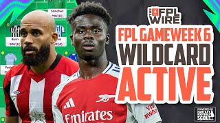 GW6 WILDCARD ACTIVE  The FPL Wire  Fantasy Premier League Tips 202324 [upl. by Nosnev203]