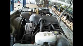 2003 chevy 53 vortec engine swap test run 103K MILES [upl. by Ahseinaj]