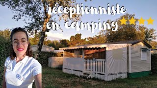 1 semaine avec moi  Etre réceptionniste en camping ep 2 La haute saison [upl. by Fuller]