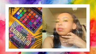 FULL FACE  BPERFECT X STACEY MARIE CARNIVAL 3 PALETTE [upl. by Nie491]