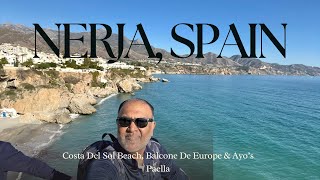 Magical Nerja SpainCosta Del Sol Balcony of Europe amp Ayo’s Paella [upl. by Oetam]