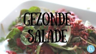 Gezonde salade  rode bieten en linzensalade [upl. by Eednahs]