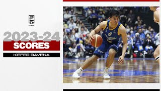 Kiefer Ravena 18 points Highlights vs Kawasaki Brave Thunders [upl. by Arej]