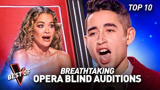 Spectacular OPERA Blind Auditions that SHOCKED the Coaches on The Voice  Top 10 [upl. by Latsyrd301]