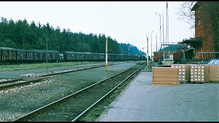 261 1366 ab Waldkraiburg mit 1180tÜG am 31101980ein Tonbild [upl. by Ahcsat]