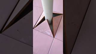 how to install floor tiles that block pipes [upl. by Lennej]