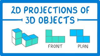 GCSE Maths  2D Projections Of 3D Objects 115 [upl. by Eiramanitsirhc]