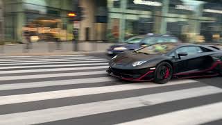 Novitec Aventador SVJ Crazy Launch Control 🤯 [upl. by Kemme972]