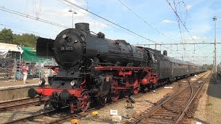 Compilatie van de Stoom Stichting Nederland locomotief 01 1075 [upl. by Dlabihcra]