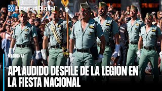 Así ha sido el aclamado desfile de la Legión en la Fiesta Nacional 2023 [upl. by Naxela]