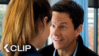 THE FAMILY PLAN Clip  “He Is Crazy In Bed” 2023 Mark Wahlberg Apple TV [upl. by Olwen]