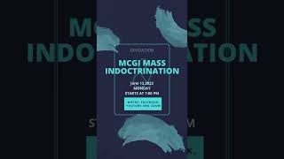 MCGI Mass Indoctrination Invitation June 13 2022 700 PM [upl. by Idihsar759]