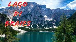 lago di Braies Il lago più bello Озеро Брайес [upl. by Dmitri]