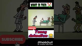 What is this 🥶 But the doctor is 🤡 Funny animation 😂  subscribe funny animation shorts [upl. by Valoniah]