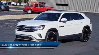 2022 Volkswagen Atlas Cross Sport 20T SE wTechnology Sport Utility Kent Akron Stow Canton Clev [upl. by Dumond]