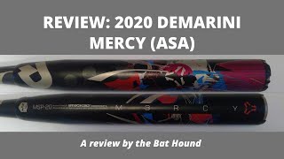 2020 Demarini Mercy ASA – Review [upl. by Domash]