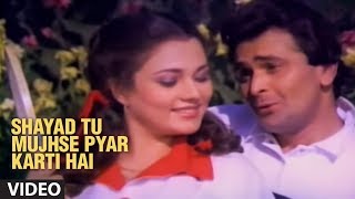 Shayad Tu Mujhse Pyar Karti Hai Full Song  Hawalaat  Rishi Kapoor Mandakini [upl. by Durrace]