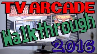 Hyperspin TV Arcade Full Walkthrough 2016 [upl. by Docilla]