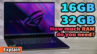 How much RAM should you get in 2024  16GB VS 32GB RAM [upl. by Venable]