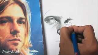 Drawing Kurt Cobain by dulrasyide [upl. by Vullo]