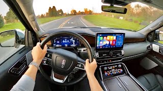 2022 Lincoln Navigator Black Label  POV Review [upl. by Jacquette]