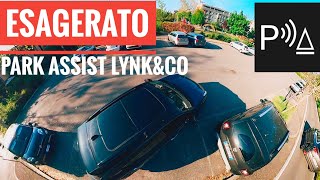 Park Assist Lynk amp Co 01 Vi spiego come funziona il parcheggio assistito sulla Lynk amp Co 01 4K [upl. by Dionis]