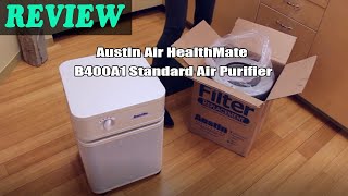 Austin Air HealthMate B400A1 Standard Air Purifier  Review 2023 [upl. by Elaynad]