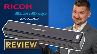 📚📷 ScanSnap iX100 Review amp Setup The Ultimate Portable Scanner 🚀✨ [upl. by Ahsikam]