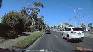 Driving Aldi Bundoora to Templestowe via Montmorency Station [upl. by Osi]