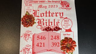 LOTTERY BIBLE 📖MAY  Lottery Numbers  Pick 3  Pick 4 [upl. by Consuelo]