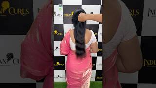 Permanent hair extensions ​⁠​⁠Indiancurlshyd hairextensions hairtransformation hyderabad hair [upl. by Nolyaw]