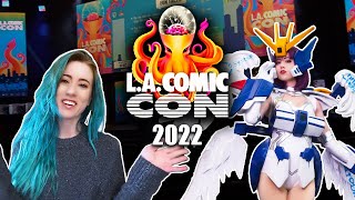 Lets go to LA Comic Con 2022 Los Angeles Comic Con  Cosplay Convention Vlog [upl. by Fanny]