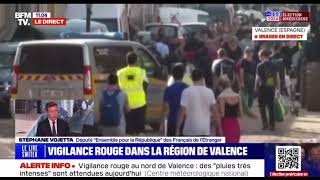 Intervention sur BFM TV au sujet des inondations à Valence 311024 [upl. by Orlina]