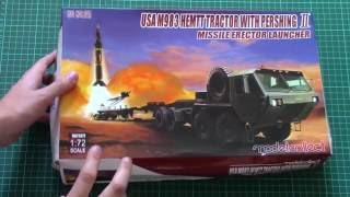 Modelcollect 172 USA M983 HEMTT Tractor with Pershing II UA72077 [upl. by Obala]