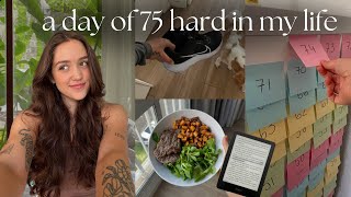 a day in my life on 75 hard running aip diet updates reading [upl. by Gaspar]