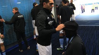 FUNNY Carlos Tevez v City Photographer [upl. by Appledorf653]