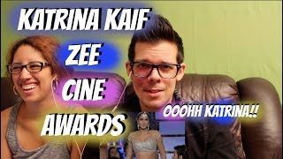 Katrina Kaif Zee Cine Performance American REACTION [upl. by Noxaj]