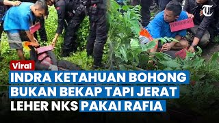 INDRA KETAHUAN Bohong Ternyata Jerat Gadis Penjual Gorengan Pakai Tali Rafia Bukan dengan Plastik [upl. by Eak]