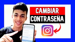 Como CAMBIAR la CONTRASEÑA en INSTAGRAM😱 [upl. by Vaclav]