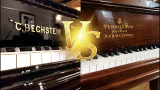 Bechstein VS Steinway  Comparison  Model A Grand Pianos at Sherwood Phoenix [upl. by Ahsitan]