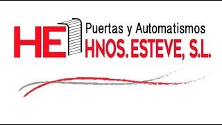 Puertas y automatismos hermanos Esteve [upl. by Cooe]