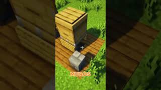 🐝 Como hacer una COLMENA para tus ABEJAS en Minecraft [upl. by Eille]