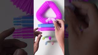 Relaxing Voicing and color changing of pop tube 🎃🎈 asmr creative satisfyingrelaxing voicings [upl. by Polky]