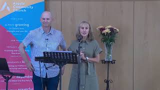 1st September 2024  Argyle Community Church  Sunday Service [upl. by Zakarias]