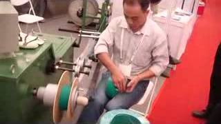 Coiling machine for electric wire [upl. by Sandra511]