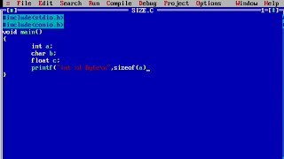 How to find size of Data types in C using sizeof operator  sizeof operator in c language [upl. by Villada]