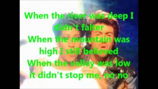 George Michael amp Aretha FranklinI knew you were waiting for me lyrics [upl. by Weathers706]